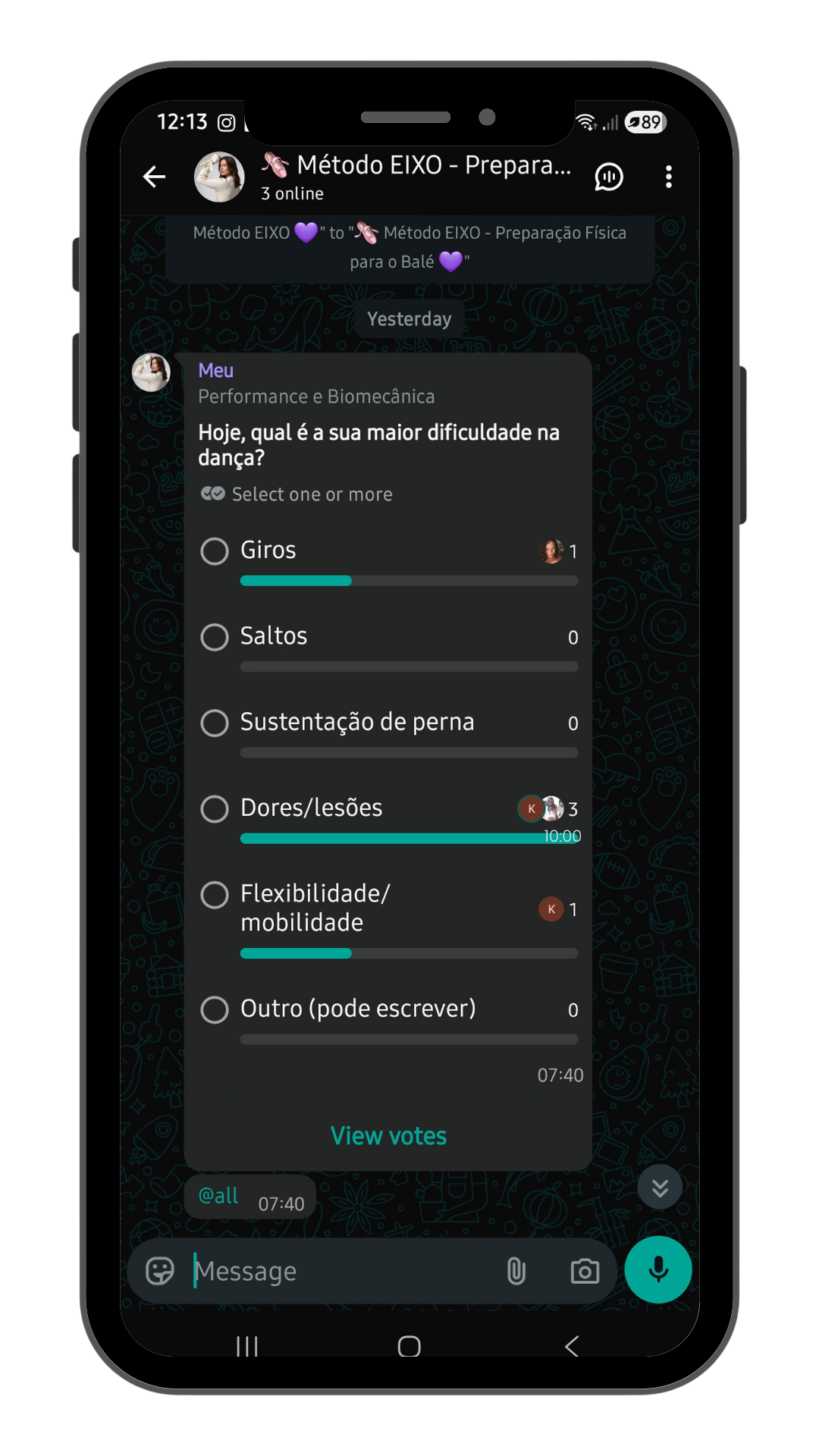 Acompanhamento de Performance no WhatsApp